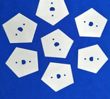 Pentagon-Zirkoniumdioxid-keramische Blatt-Antirost für Textilausschnitt