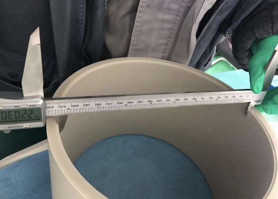 Isolationswiderstand-Aluminiumnitrid-keramisches Rohr mit Bogen-Widerstand >30min