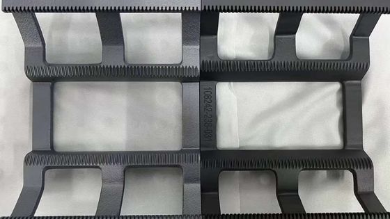 Wärmeleitfähigkeit Schwarz 160 W/M K Siliziumkarbidrohr für Solarzellen