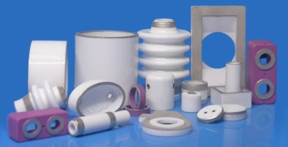 Spezialisierte Plattierungsprozesse Mikroelektronikprodukte Industrie Vakuum Keramikkomponente mit Metallisierung
