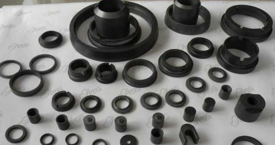 Schwarze sic Silikon-Karbid-Keramik-mechanisches Siegelring-Silikon-Karbid-Dichtungs-Gesicht