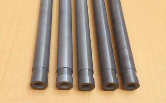 Nitrid-verbundenes Silikon-Karbid-Thermoelement-Schutz-Rohr-hohe Präzision