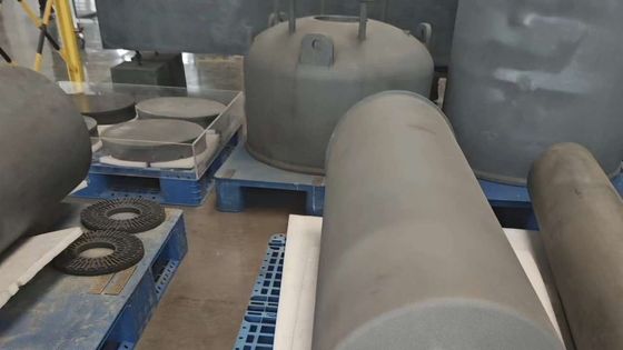 SIC Prozessrohr für Prozesse wie Halbleiter- und Photovoltaikdiffusionsbrennende Oxidationsprozess